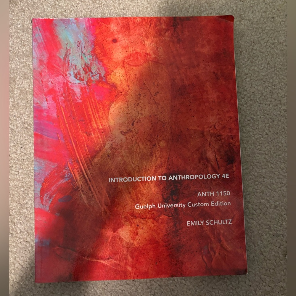 Introduction to Anthropology 4E Textbook